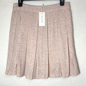 New Sim & Sam Womens Leopard Skirt